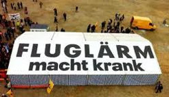 Protest in Fl�rsheim: 