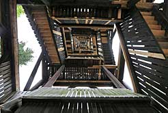 Goetheturm, Innenansicht