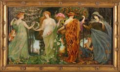Walter Crane, A Masque of the Four Seasons, 1903-09