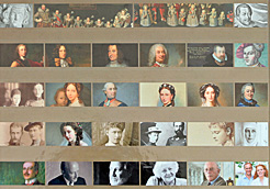 Rckseite des Buches: ein Querschnitt durch durch die europische Adelsgeschichte.