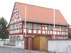 Außenansicht des Büchnerhauses 