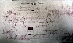 Plan  des Werftbunkers LSB 1400