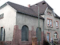 Außenansicht des alten  Elektrizitätswerkes  in Gernsheim