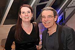 Christine-Katharina Krmer mit dem Liedermacher Hans-Werner Brun 