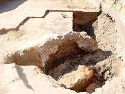 Tpferei der Rmer, 2006 freigelegt in dem Stadtteil Auf Esch