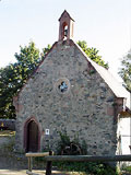 Kapelle in der Vorburg der Burg Frankenstein 