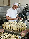 Eingabe in Verpackungsmaschine