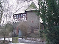Turm mit Fachwerkanbau 