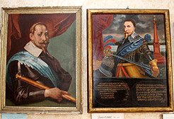Gustav II. Adolf, gesehen im Museum in Erfelden