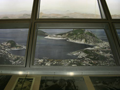 Blick vom Promenadendeck auf Rio de Janeiro