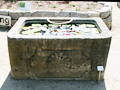 Wasserbecken aus dem ersten Senckenbergischen Garten