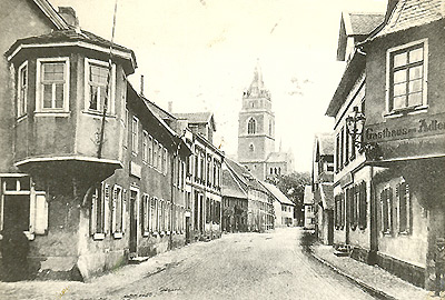 Kreuzung Frankfurter Straße / Kirchstraße