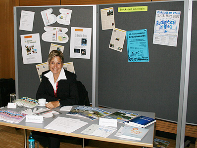 Infostand Biebesheim und Stockstadt